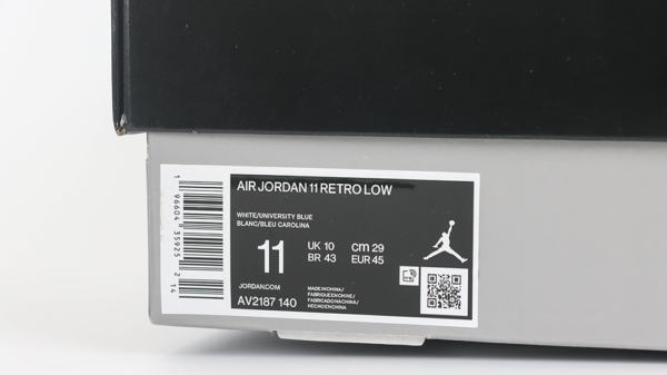 Air Jordan 11 Retro Low Cement Grey Reps 10