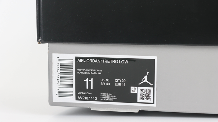 Air Jordan 11 Retro Low Cement Grey Reps 10