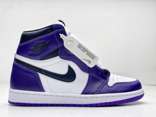 Air Jordan Retro 1 High OG 'Court Purple' Sneakers Replica 1
