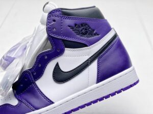 Air Jordan Retro 1 High OG 'Court Purple' Sneakers Replica 10