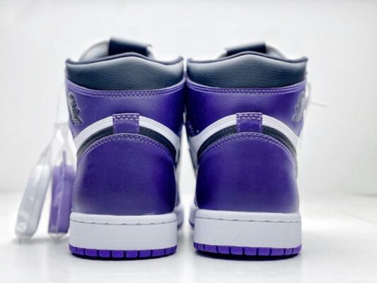 Air Jordan Retro 1 High OG 'Court Purple' Sneakers Replica 3