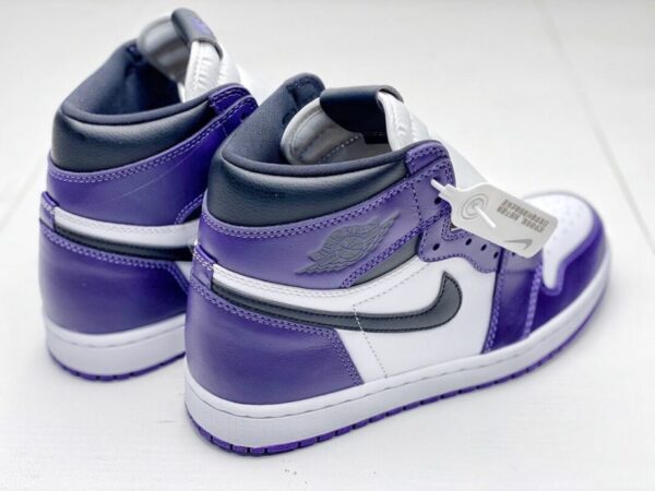 Air Jordan Retro 1 High OG 'Court Purple' Sneakers Replica 6