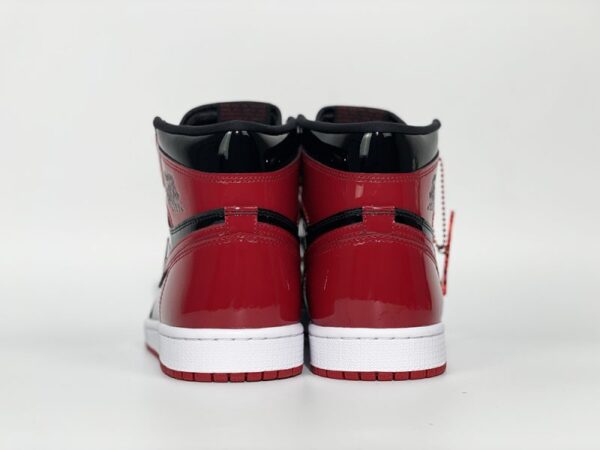 Patent Leather 'Bred' Air Jordan 1s 4