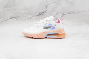Nike Air Max 270 React White Washed Coral Hyper Blue