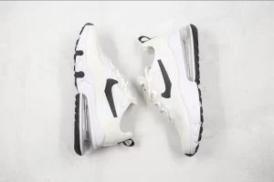 Nike Air Max 270 React White/Black-Metallic Silver