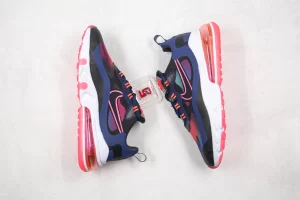 Nike Womens Air Max 270 React SE Midnight Navy Crimson Pink Black