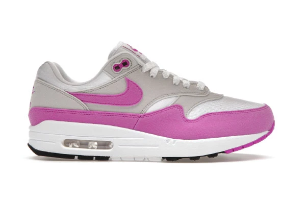 Nike Women's Pink Wmns Air Max 1 Sneakers Fuchsia Dream