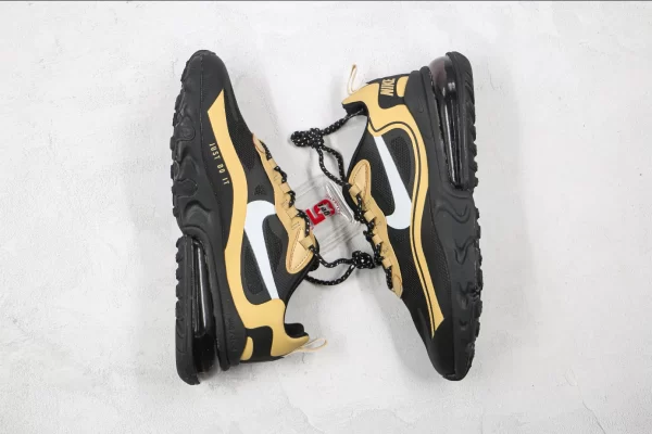 Nike Air Max 270 React “Black Gold”