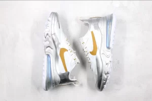 Nike Air Max 270 React ’City of Speed’ in Silver and Gold
