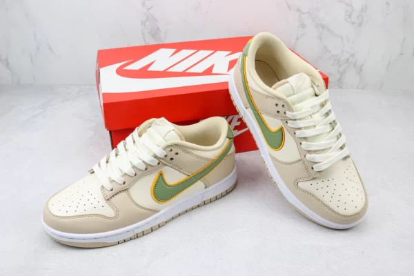 Nike Dunk Low Pale Ivory Oil Green