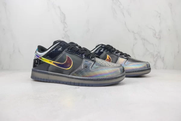 Nike SB Dunk Low "Hyperflat" Black and Multi color